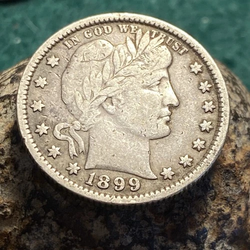 1899-P Barber Head Quarter - Full Liberty