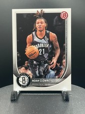 2025-26 Bowman Basketball #151 Noah Clowney, Brooklyn Nets