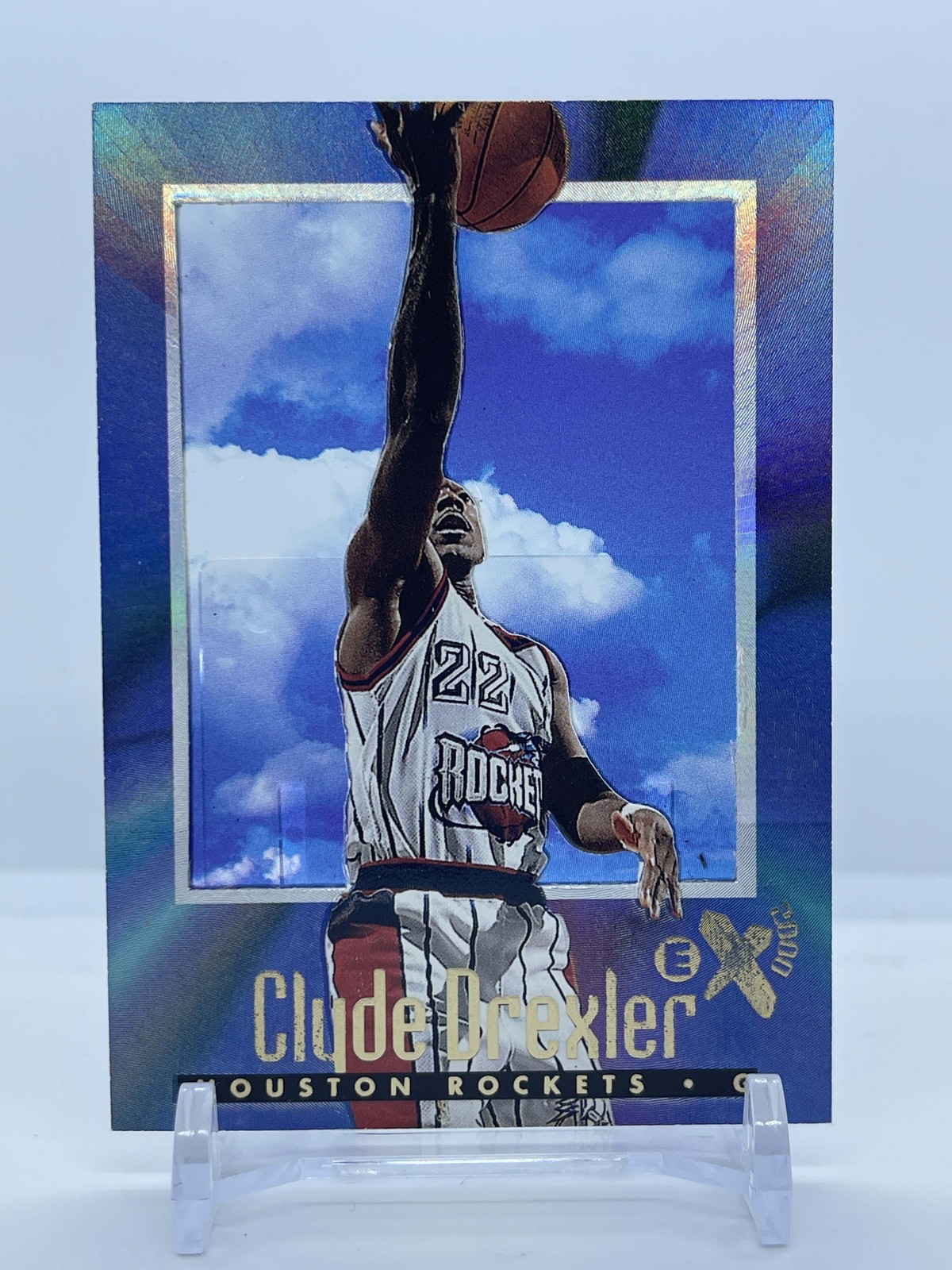 1996-97 E-X2000 #24 Clyde Drexler