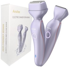 Electric Razors for Women Face Full Body, 2-in-1 Bikini Trimmer and Shavers f...