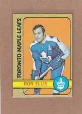 1972-73 TOPPS HOCKEY RON ELLIS #152 MAPLE LEAFS EX/EXMT *A46924