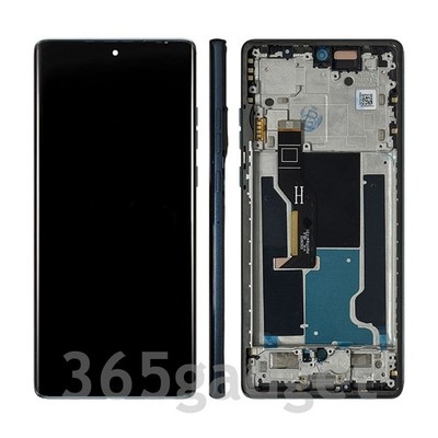 For Motorola Moto Edge 50 Fusion OLED Display LCD Touch Screen Digitizer Frame