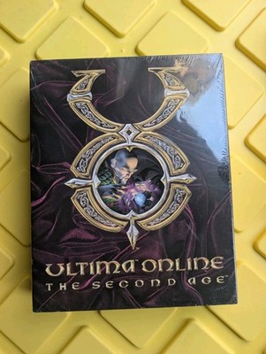 Ultima Online The Second Age PC Big Box SEALED 1998 First Print Rare MMO