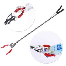 Pinza Prendi Tutto Asta In Ferro  Raccoglitore prendi Oggetti Rifiuti 90 Cm