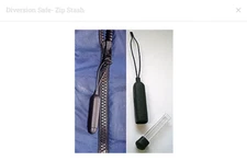 Diversion Safe- Zip Stash Escape Covert Spy Houdini