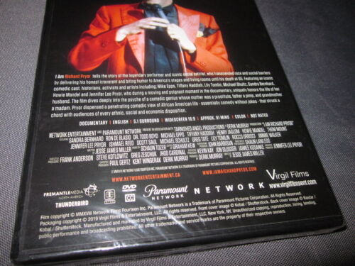 I AM RICHARD PRYOR DVD Sealed NEW - Foto 4 di 4