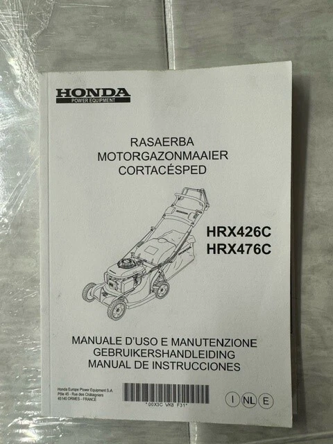 Honda hrx 426 manual deals