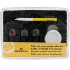 Luminous Watch Hand Kit Bergeon 5680-J-07, SWISS MADE - NEW