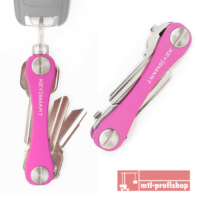 Key Smart Neues Modell Pink Schlüssel Etui   Organizer   Anhänger    KeySmart