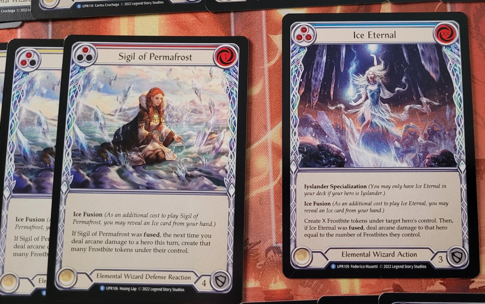 19x Ice Wizard Uprising Foils & Rares Iyslander UPR Flesh and Blood