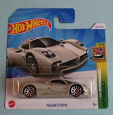 Miniature Hot Wheels Pagani Huayra 1/64 – Série HW Exotics 2021 – Neuve – Modèle Réduit