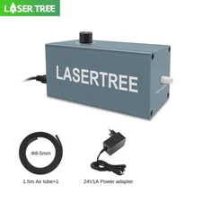 LASER TREE Laser Air Assist Compressor 15L/Min Air Pump （US/EU Plug）