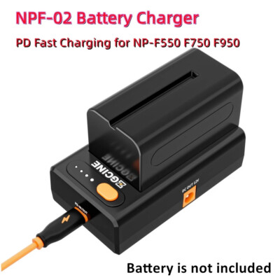 Alimentatore Per Batterie Sony NP-F - Ricarica Rapida Con Uscite Multiple - Foto 9