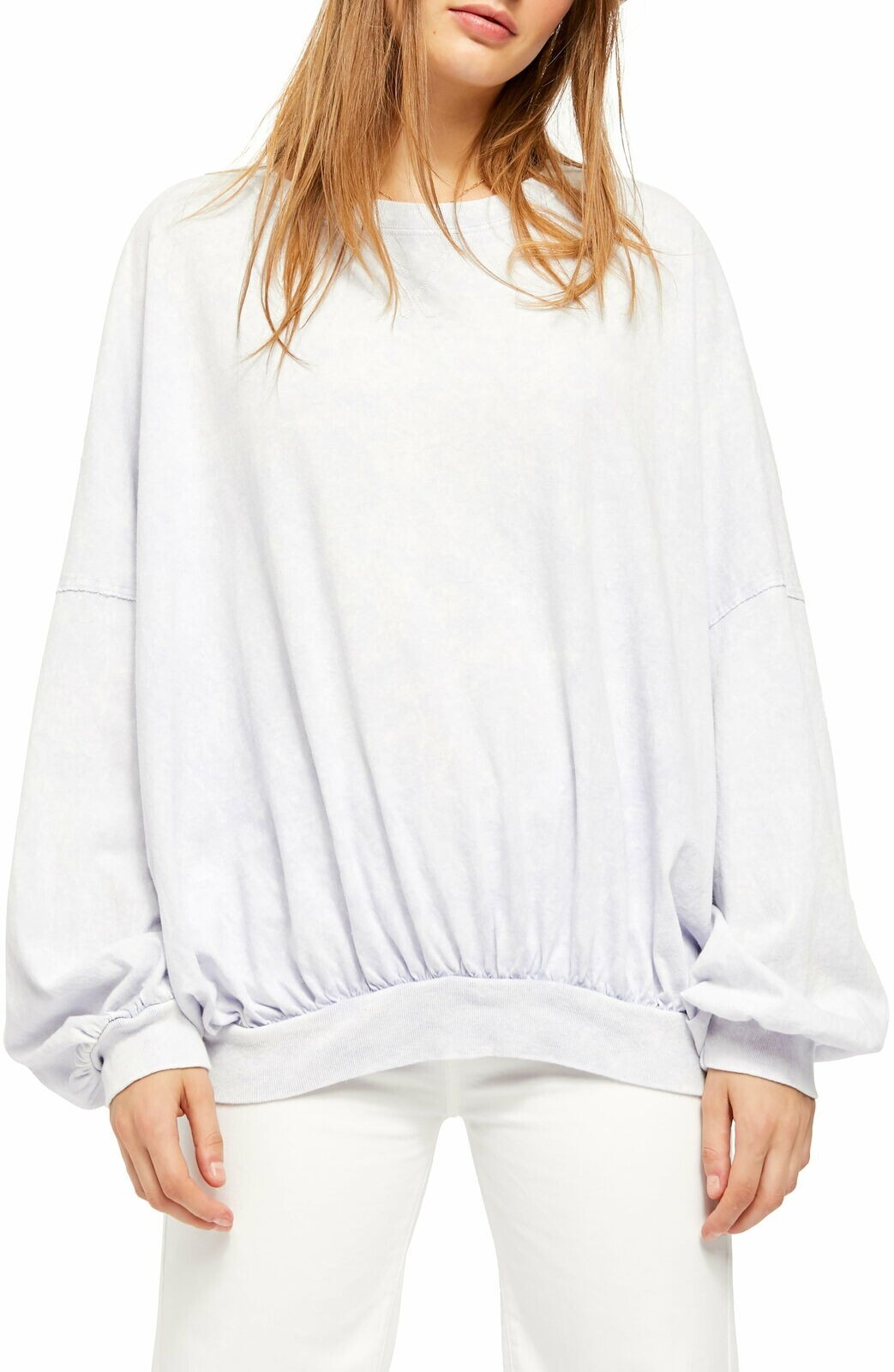 MSRP $68 Women's Free People 213 Tee Purple Size S