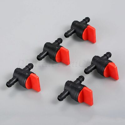 #ad 5pcs Straight Gas Fuel Shut Off Valve For Replacement Parts $5.27