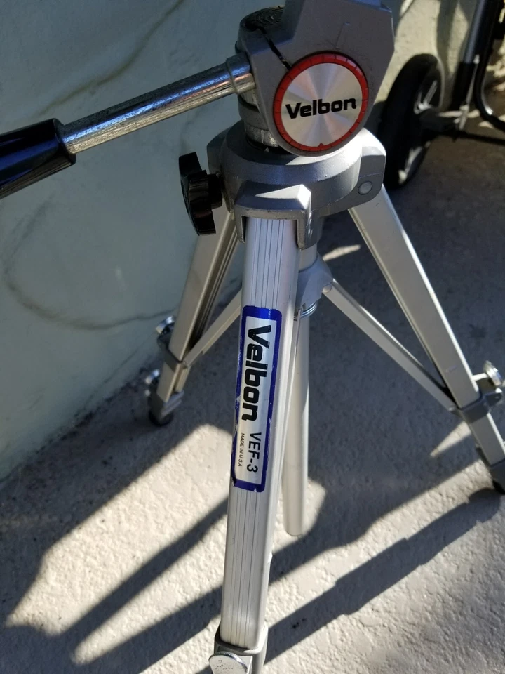  VELBON VEF-3 TRIPOD for CAMERA PHOTOGRAPHY* - Image 2 of 3