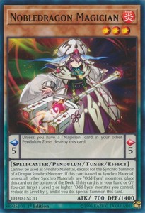 Nobledragon Magician - LEDD-ENC11 - Common - 1st Edition x3 - Near Mint