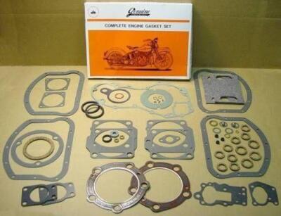 Engine Gasket Kit fits Harley Panhead 1948-1965 replaces OEM 17028-48 ...