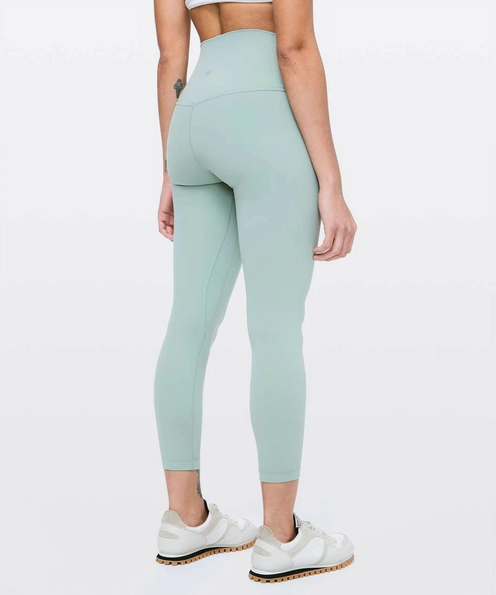 NWT Lululemon Align HR Pant 25 7/8 Length size 4 Hazy Jade Mint