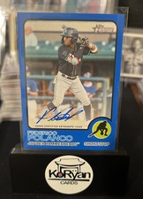 2022 Topps Heritage Minor League Federico Polanco Blue Parallel RC Auto 31/99