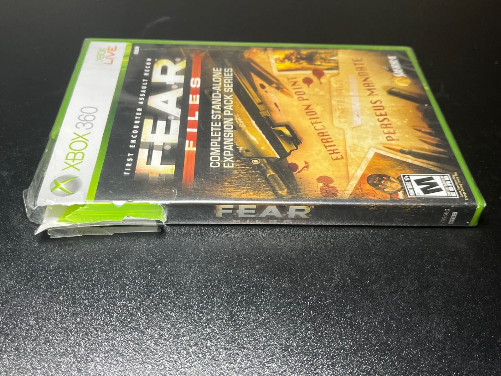 F.E.A.R. Files Xbox 360 Complete Stand Alone Expansion Pack Series