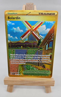 Pokemon Karte: Bolardin 229/197 Obsidianflammen GOLD Trainer Near Mint Deutsch