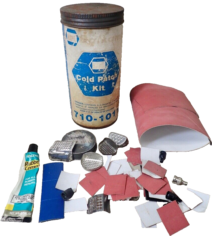Vintage NAPA Tube Cold Patch Repair Kit 710-101 | eBay