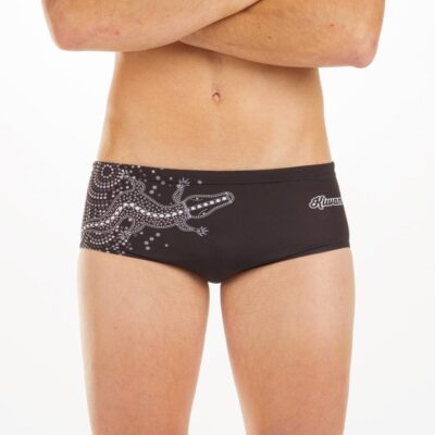 KIWAMI BADEHOSE Bademode Herren Schwimmbekleidung Swim boxers ABORIGINAL