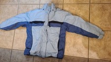 Blue Sportrax Women’s Jacket Coat Sz M Waterproof Snow Ski Snowboarding No Hood
