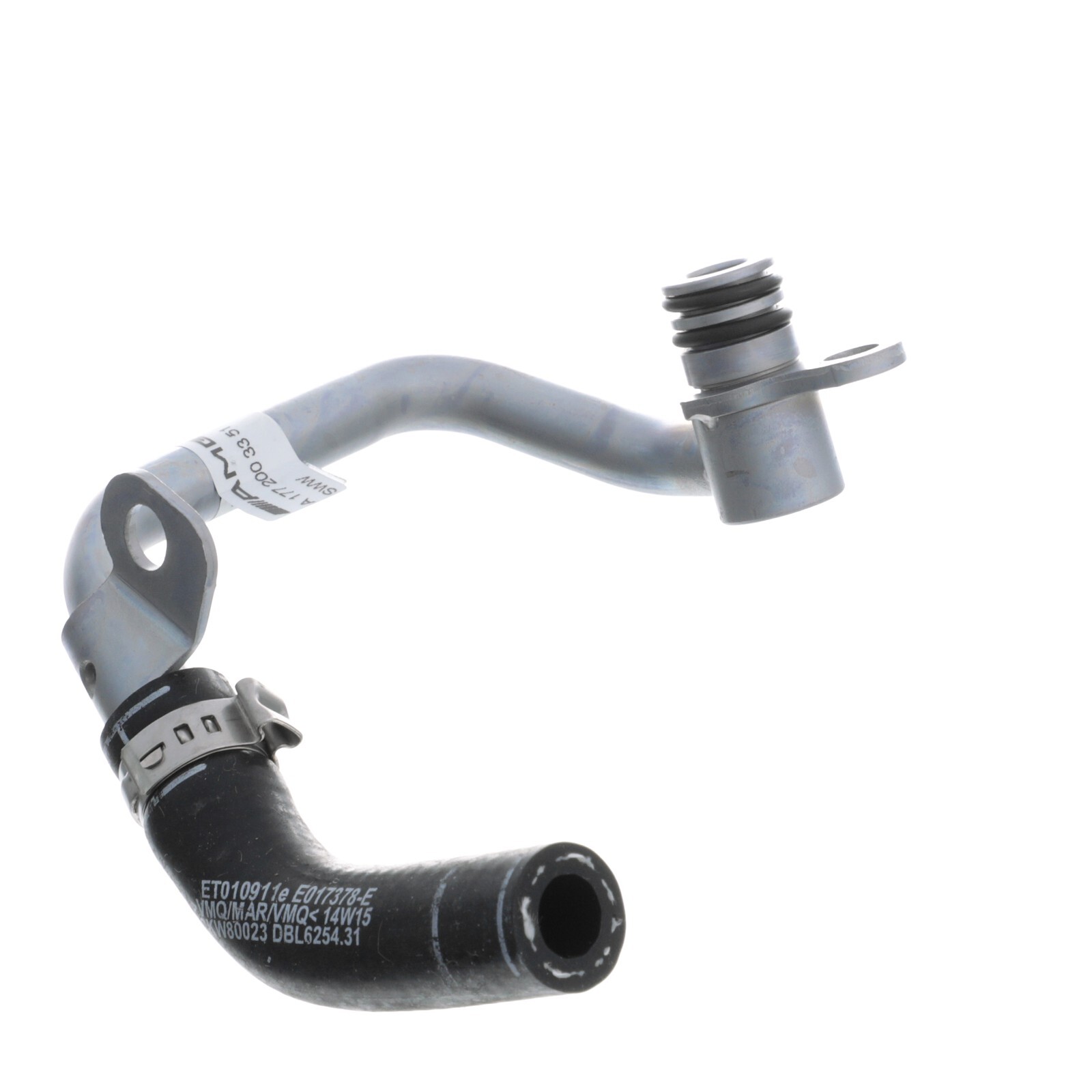 GENUINE ASTON MARTIN COOLANT FEED PIPE LEFT HAND OEM NEW JY53-SE9U468-AA