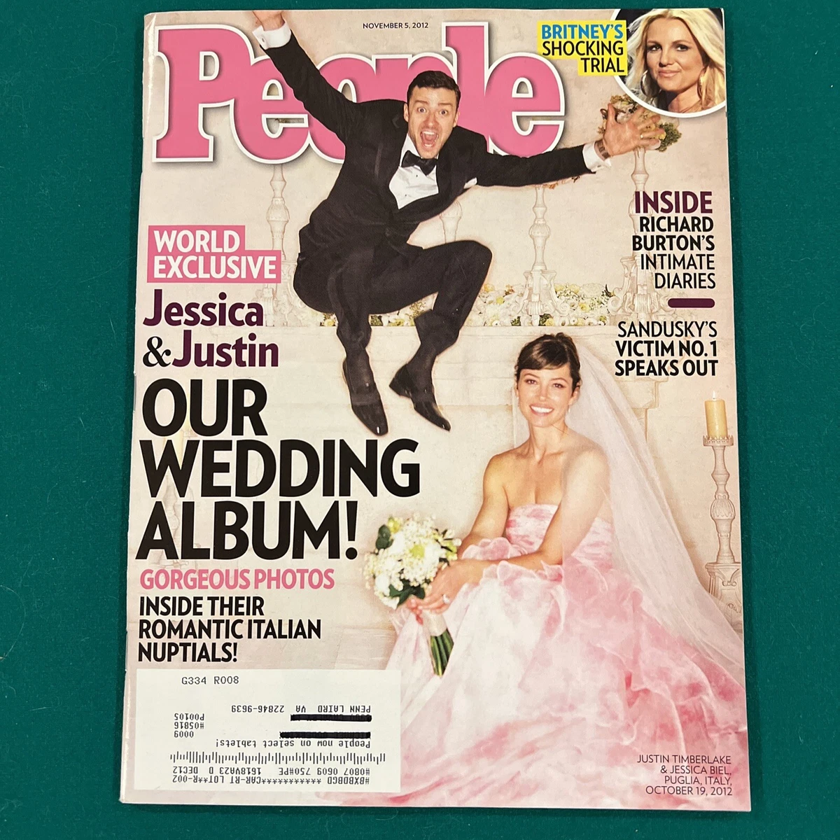Justin Timberlake Wedding People Magazine