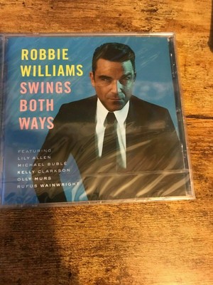 ROBBIE WILLIAMS Swings both ways CD feat. Lily Allen Michael Buble Olly Murs 