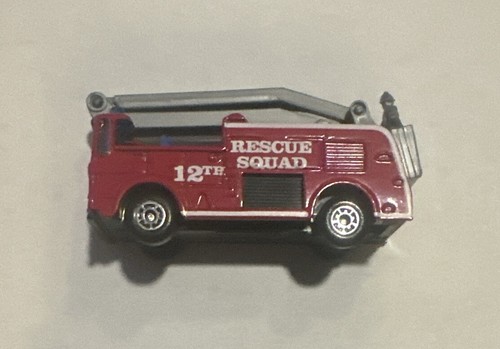 Matchbox 1981 Snorkel 12th Rescue Squad w/ working cherry picker basket B20 - Picture 4 of 7
