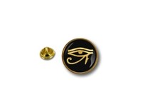 pins pin's flag badge metal lapel hat button biker eye of horus egypt egyptian R