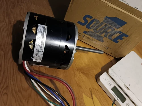 Genteq Split Capacitor Condenser Fan Motor S1-02426003000 115v 1110RPM/3SPD