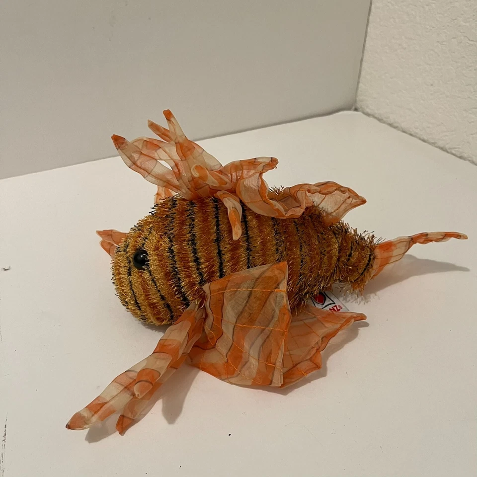 Ganz Webkinz Lionfish Lion Fish Plush Toy  Stuffed Animal No Code HM355 Tush Tag - Image 3 of 4