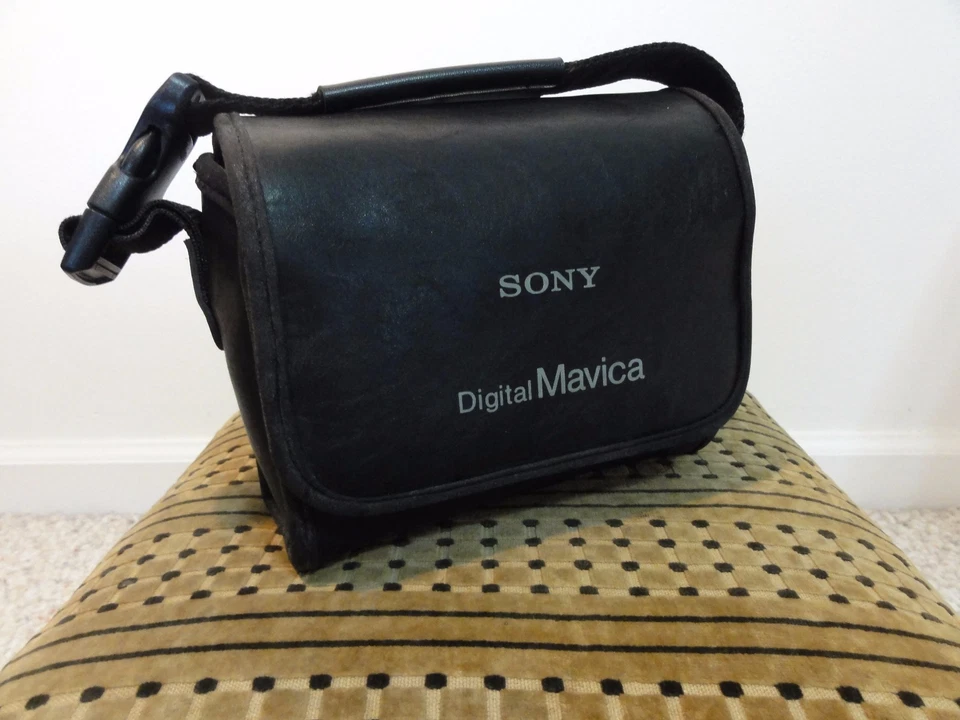 Estuche de mano Sony Digital Mavica Vintage ORIGINAL Foto 3 de 4