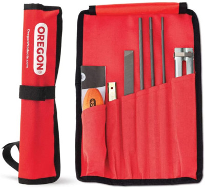 Chainsaw Field Sharpening Kit Includes 5/32 3/16 And 7/32 Inch Round Files NEW