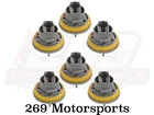 Rear Brake Taillight Taillamp Light Socket Set of 6 for Chrysler Dodge 3157 Bulb