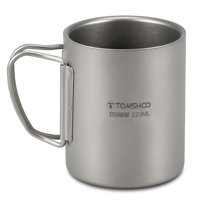 220/350/450/600ml Double Wall   Cup Coffee Tea Mug for G5B7
