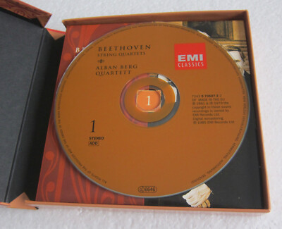 ALBAN BERG QUARTETT / BEETHOVEN COMPLETE STRING QUARTETS / EMI 7