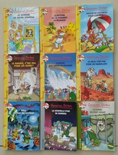 Lot de 9 Livres Geronimo Stilton