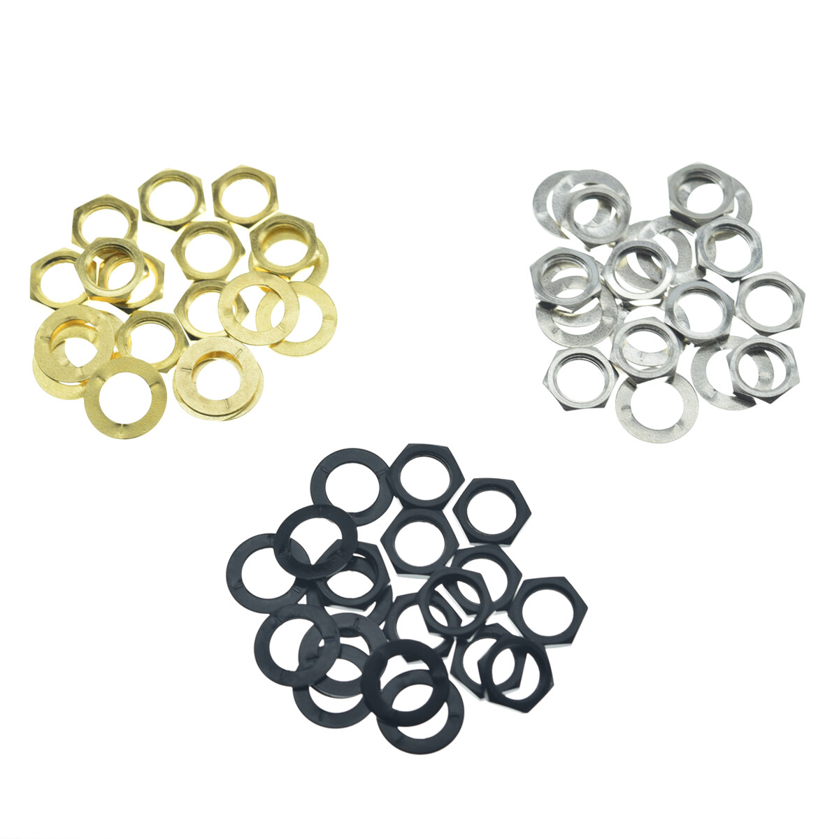 Porca Arruela Para Potenciometros Cts Jack Switchcraft 5 Un - Foto 6