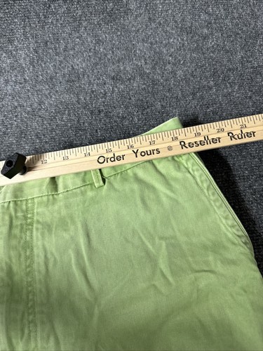 Peter Millar pantaloncino golf chino davanti piatto uomo 38 verde 9" cuciture interne cotone pima - Foto 9 di 12