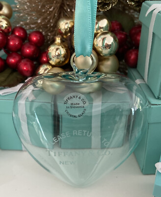 Tiffany クリスタル ハート オーナメント Tiffany クリスタル ハート オーナメント TIFFANY＆Co