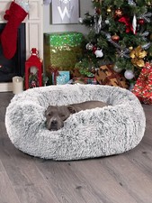 Fluffy Dog Pillow Warm Comfortable Doggy Bed Fur Lovable Pillow For Dogs
