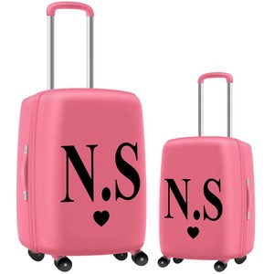 suitcase with initials ebay