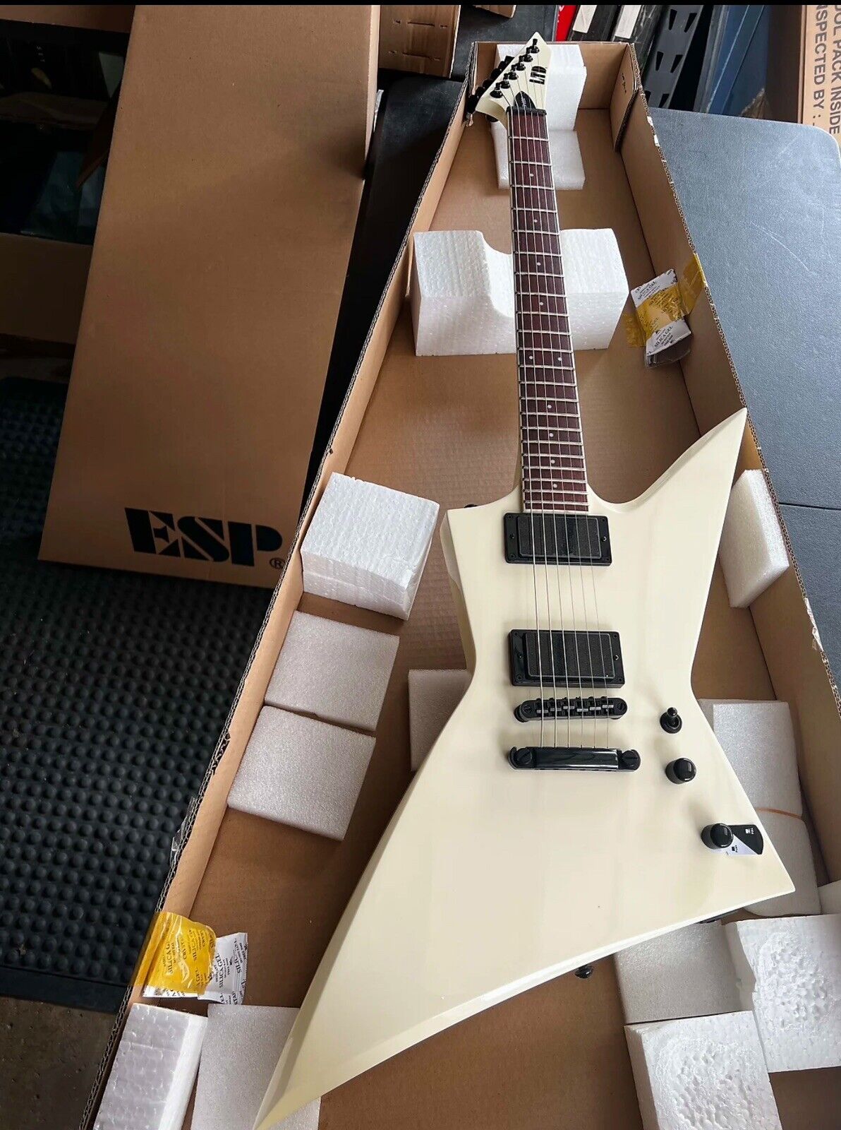 ESP LTD EX-200 Solidbody Electric Guitar - Olympic White