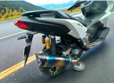 honda adv 160 exhaust Pipes Muffler Full System Fit Fot 2023-2024