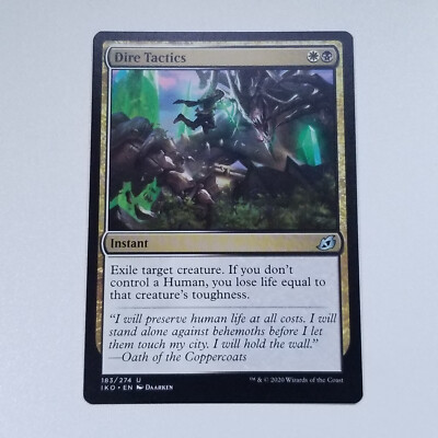 Magic: The Gathering - Dire Tactics Card (Ikoria: Lair Of Behemoths) - View #7